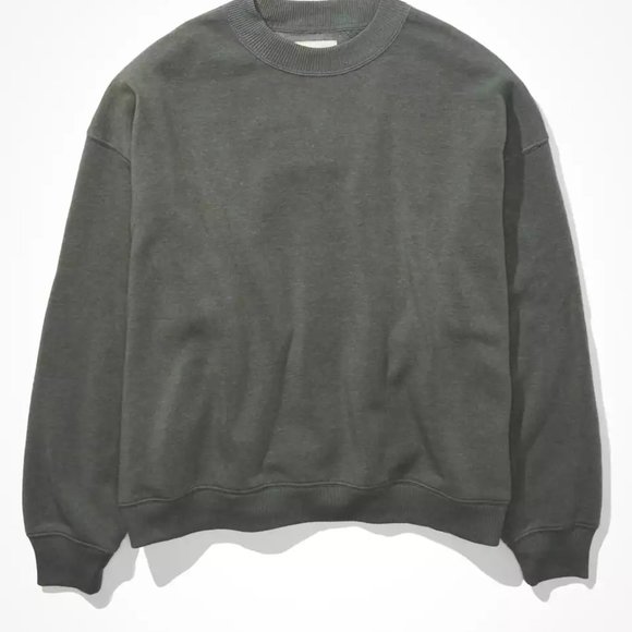 AE Forever Crew Neck Sweatshirt Royal Palm - Picture 2 of 5